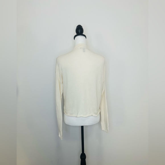 Eileen Fisher Organic Cotton Blend Cropped Cardigan - Picture 5 of 8